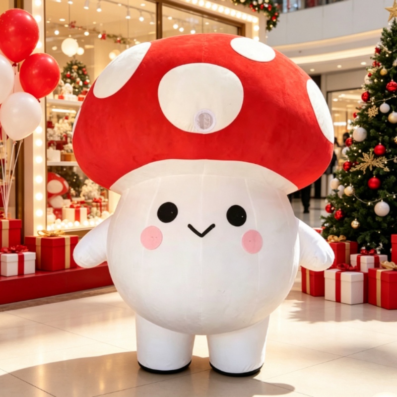 Cute Mushroom Inflatable Masco - Suits 评论和价格